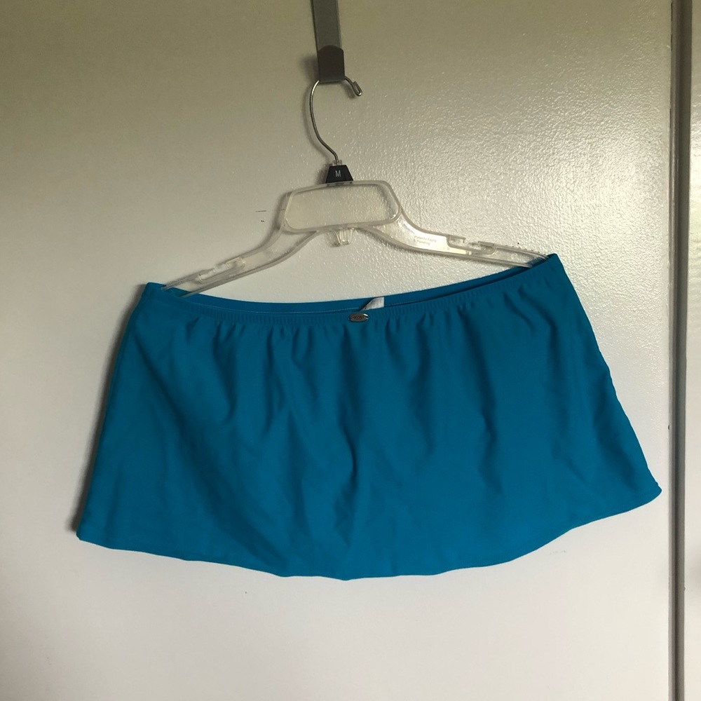 Bathing suit skirt bottom.